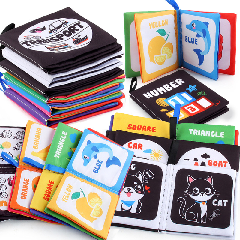 Kids Education Book - Libro de tela para bebé recién
