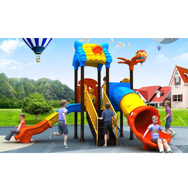 Kids Education Park - Tobogán Infantil de Plástico Comercial en