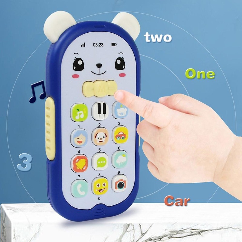 Kids Education Phone - Juguete de Teléfono para Bebés, Máquina