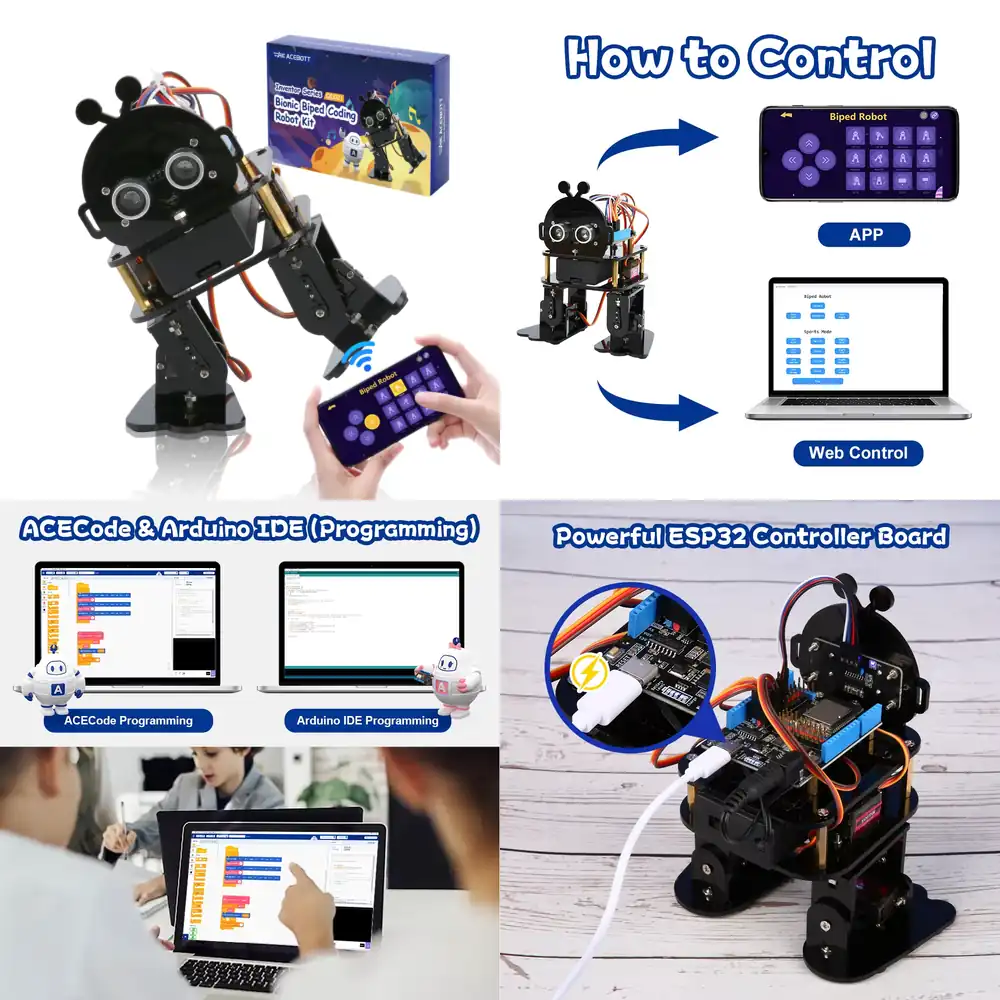 Coding Robot Toy - Kit de Codificación DIY para Niños