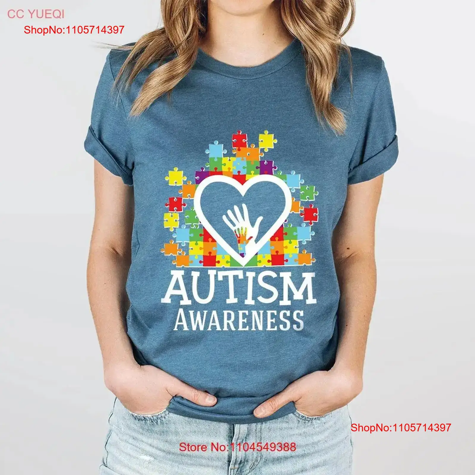 Kids Education Group - Camiseta de concienciación sobre el autismo,