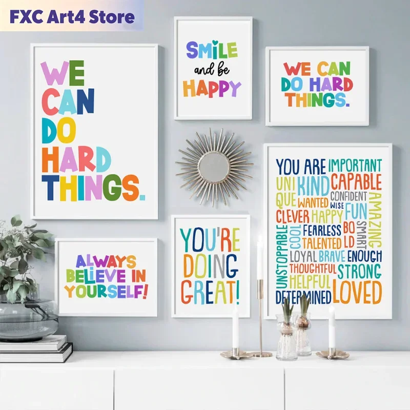 Póster Inspirador sin Marco pa - Kids Educational Posters reseña y precio