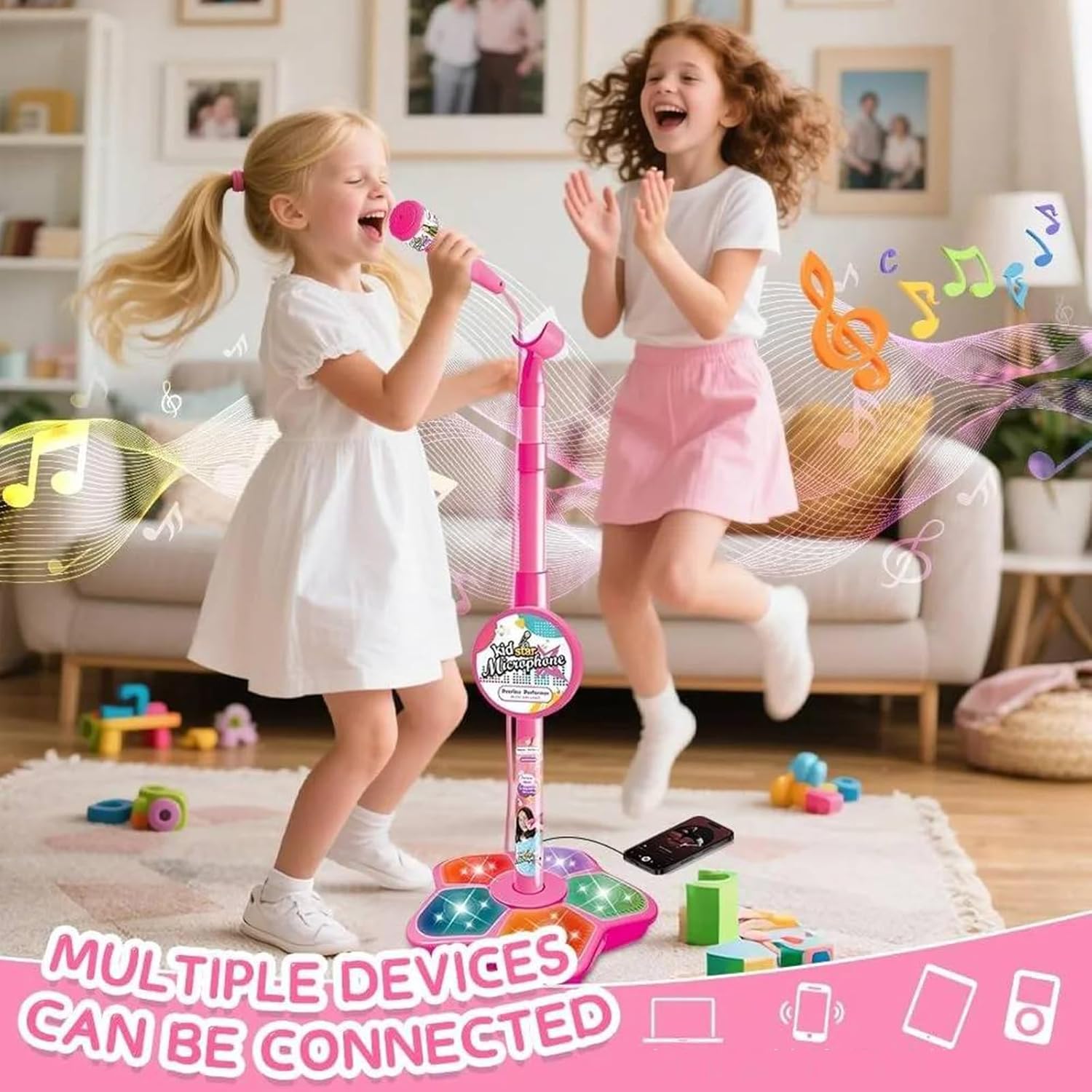 Soporte de Micrófono de Juguet - Kids Education Phone reseña y precio