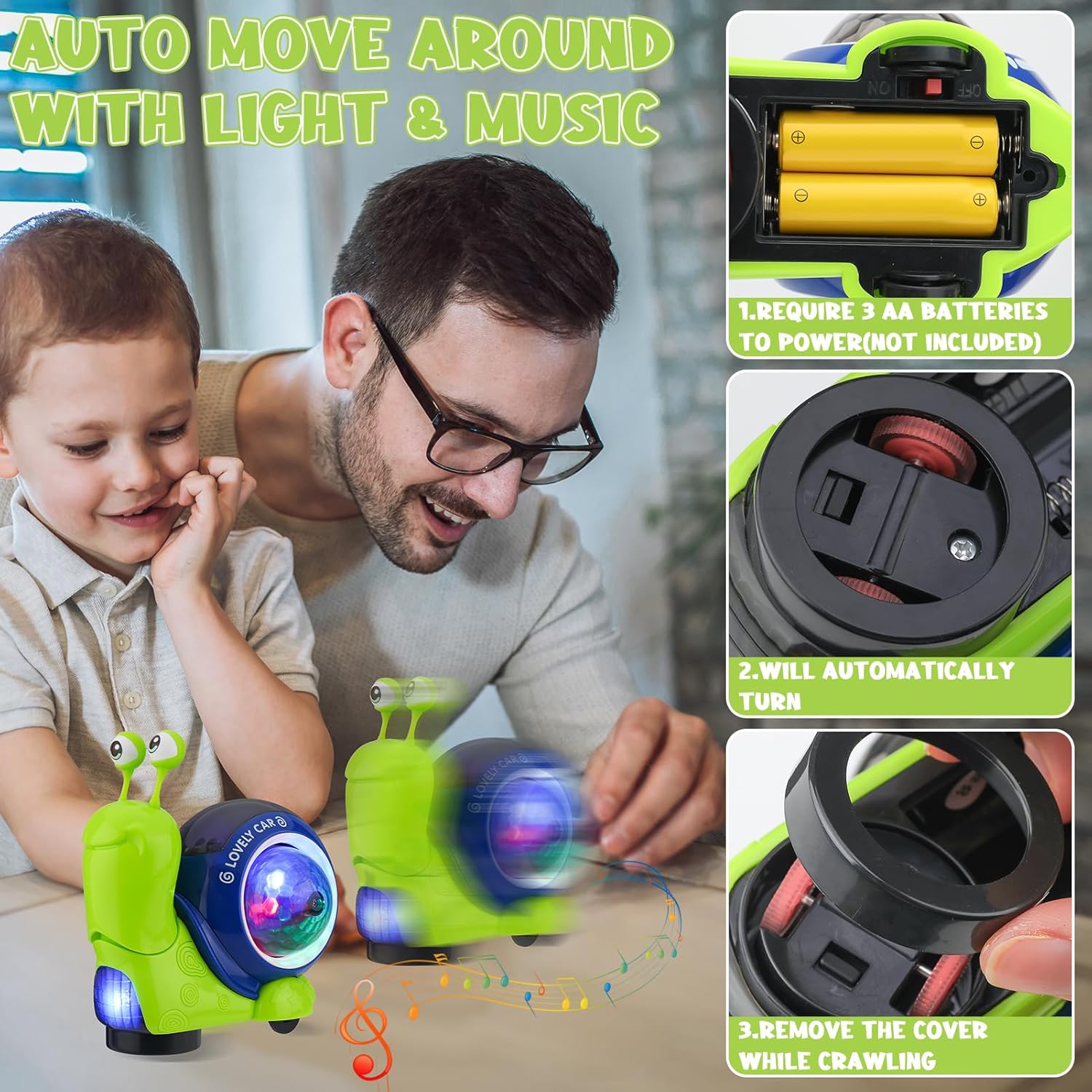 Juguete de Caracol Interactivo - Kids Education Phone reseña y precio