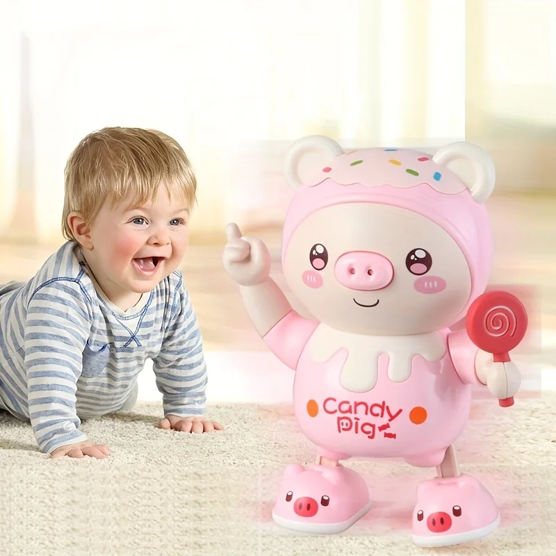 Cerdito eléctrico con luz musi - Kids Education Phone reseña y precio
