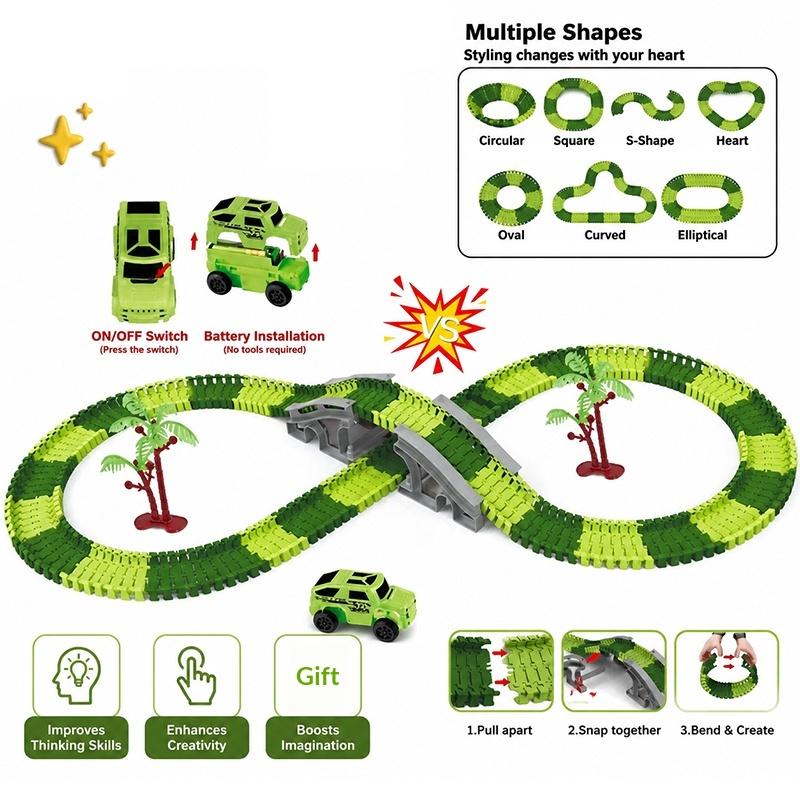 Set de 135 Piezas de Pista de  - Kids Education Group reseña y precio