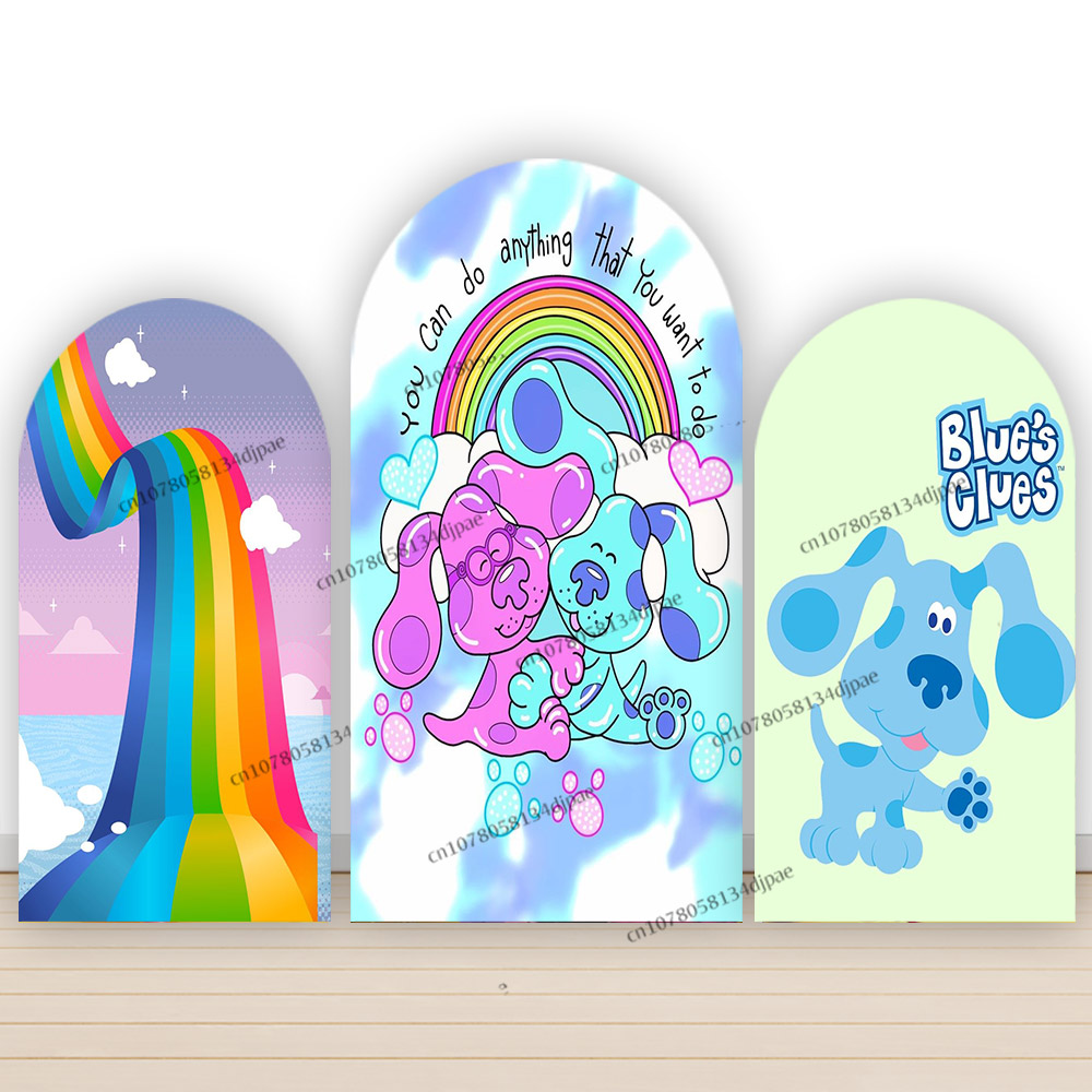 Fondo de arco de pistas azules - Kids Education Banner reseña y precio