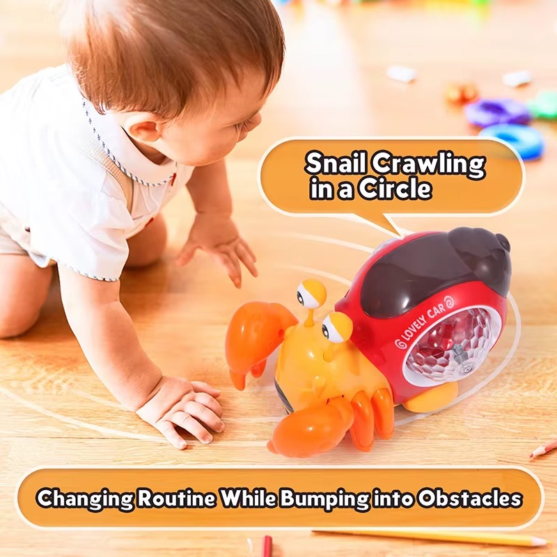 Juguete de caracol luminoso, j - Kids Education Phone reseña y precio