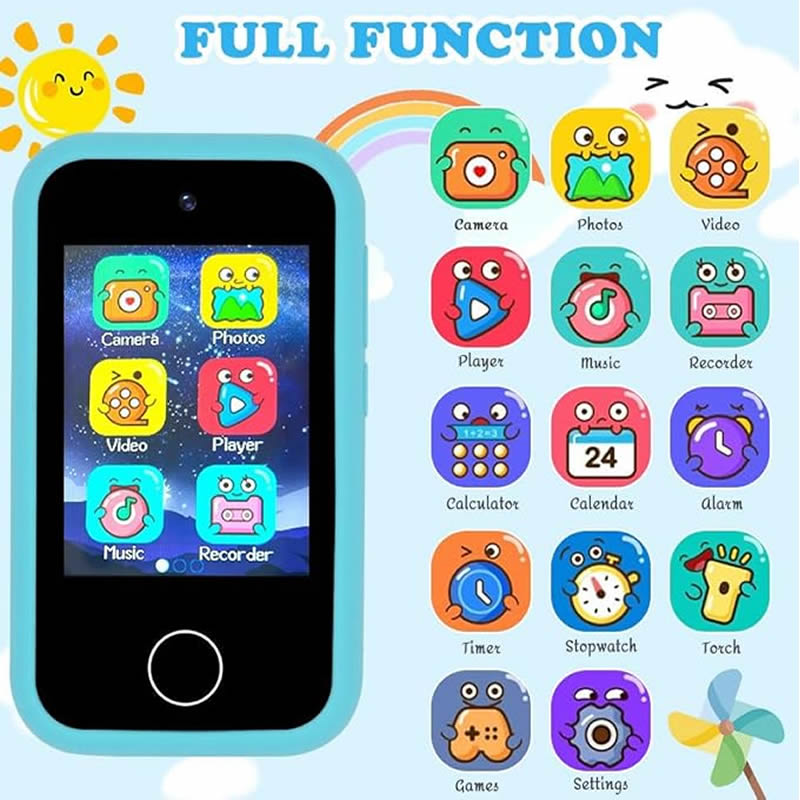 Cámara Digital para Niños, Tel - Kids Education Phone reseña y precio