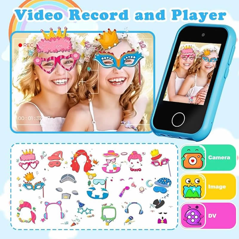 Cámara Digital para Niños, Tel - Kids Education Phone reseña y precio