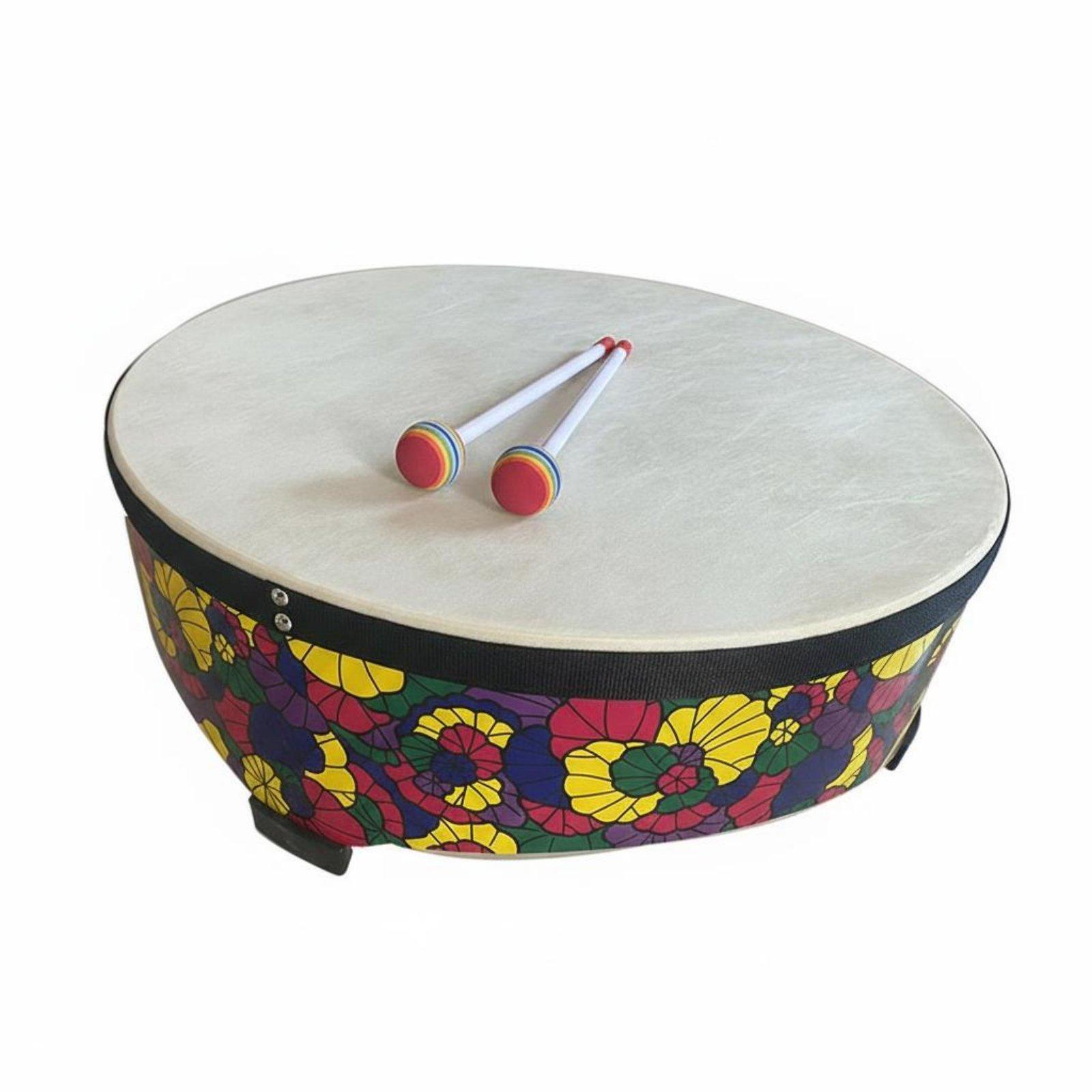 Tambor de Piso de Madera de 22 - Kids Education Group reseña y precio