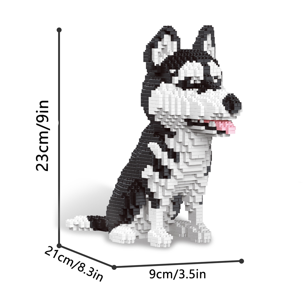 Modelo de Perro Husky Siberian - Kids Education Recreation reseña y precio