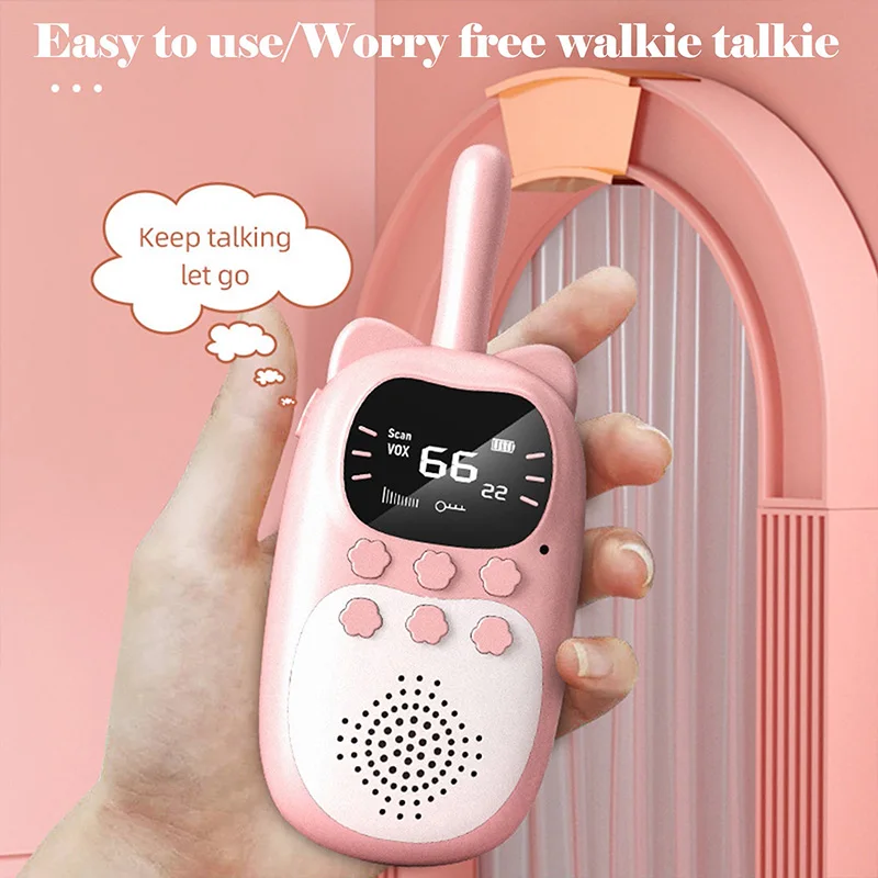 Walkie Talkie para niños, 2 ud - Kids Education Phone reseña y precio
