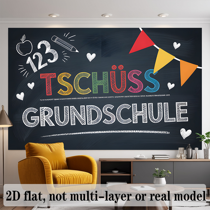 Lindo Banner Decorativo para J - Kids Education Banner reseña y precio