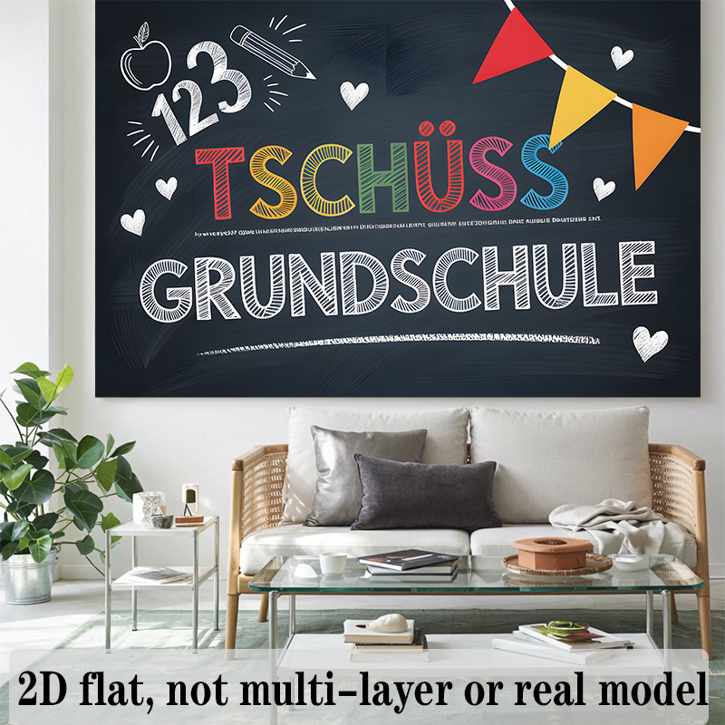 Lindo Banner Decorativo para J - Kids Education Banner reseña y precio