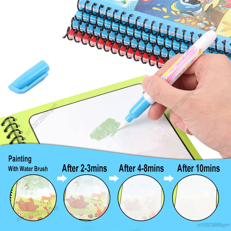 Libro para colorear de pintura - Kids Education Book reseña y precio