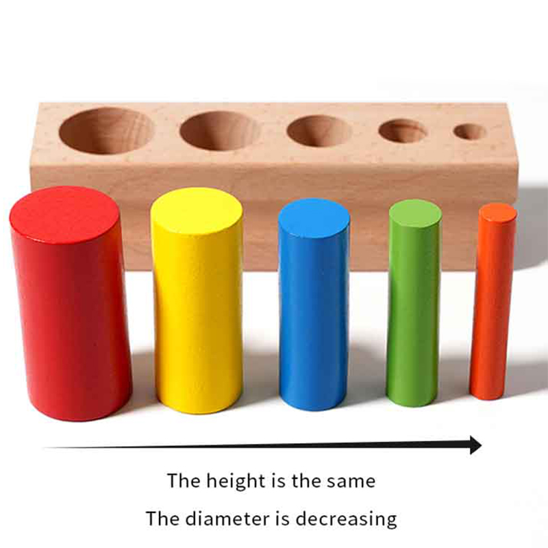 Juguete de bloques cilíndricos - Kids Education Help reseña y precio