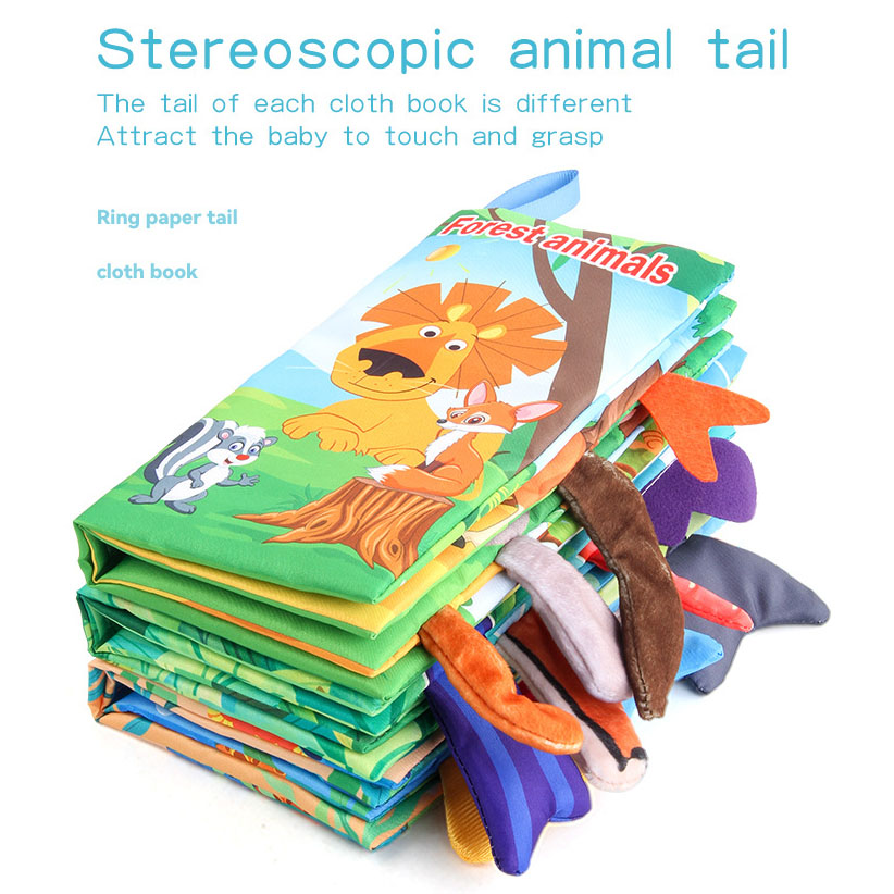 Nuevos libros de tela para beb - Kids Education Book reseña y precio