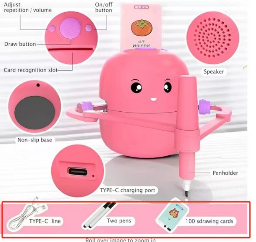 Robot de dibujo para niños, Ro - Kids Education Phone reseña y precio