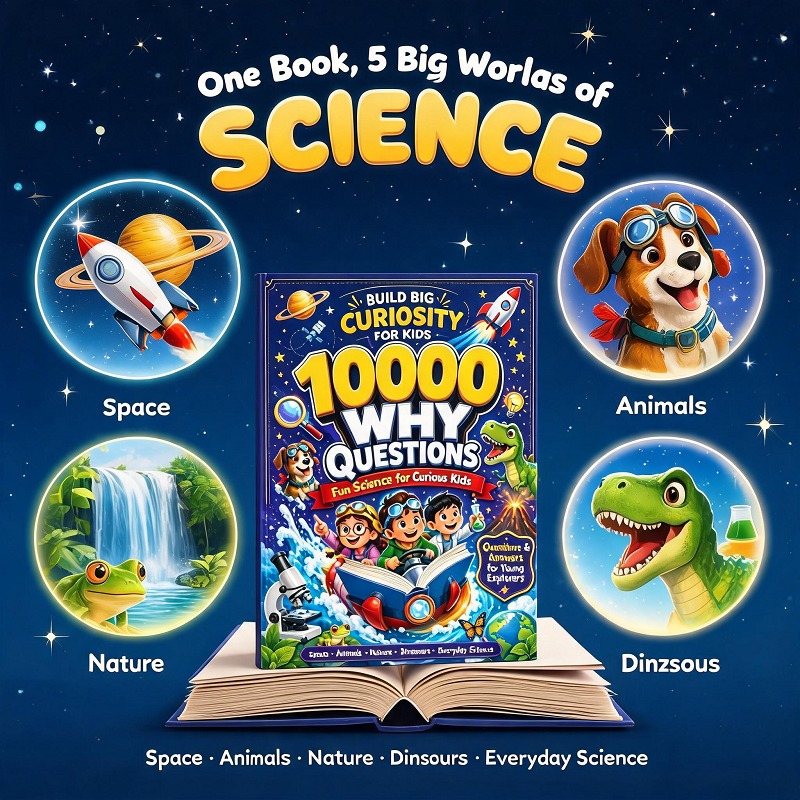 10000 Por Qué: Enciclopedia de - Kids Education Book reseña y precio