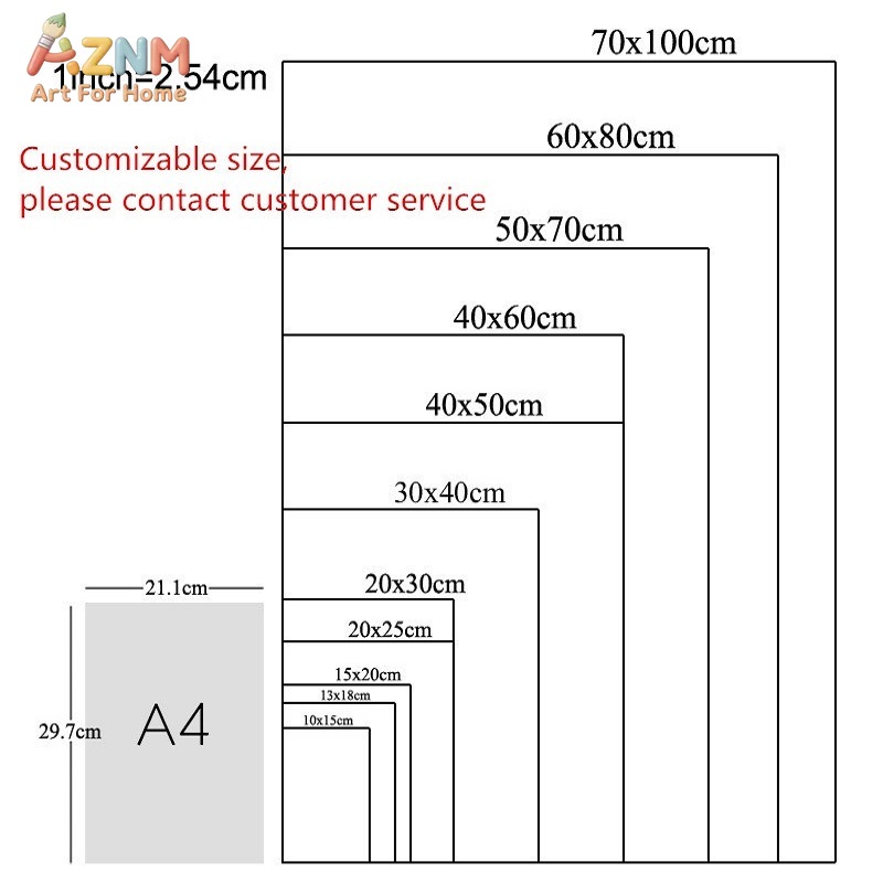 AZNM - Lienzo decorativo de pa - Kids Educational Posters reseña y precio