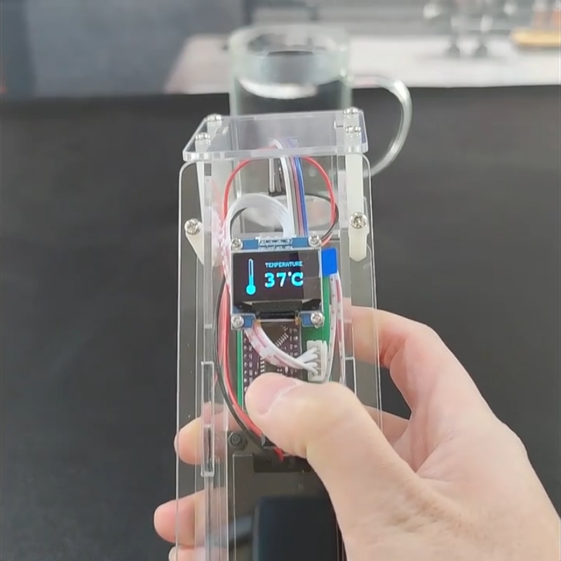 Termómetro acrílico para frent - Coding Robot Toy reseña y precio