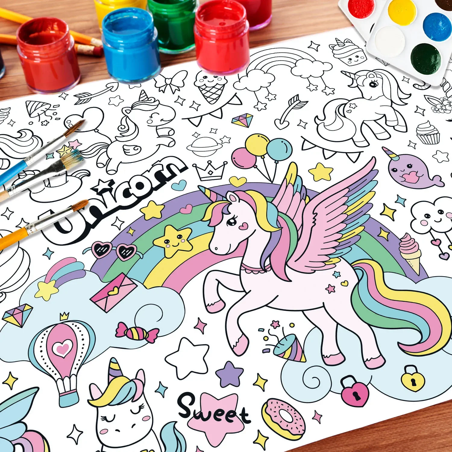 Nuevos Libros para Colorear de - Kids Educational Posters reseña y precio
