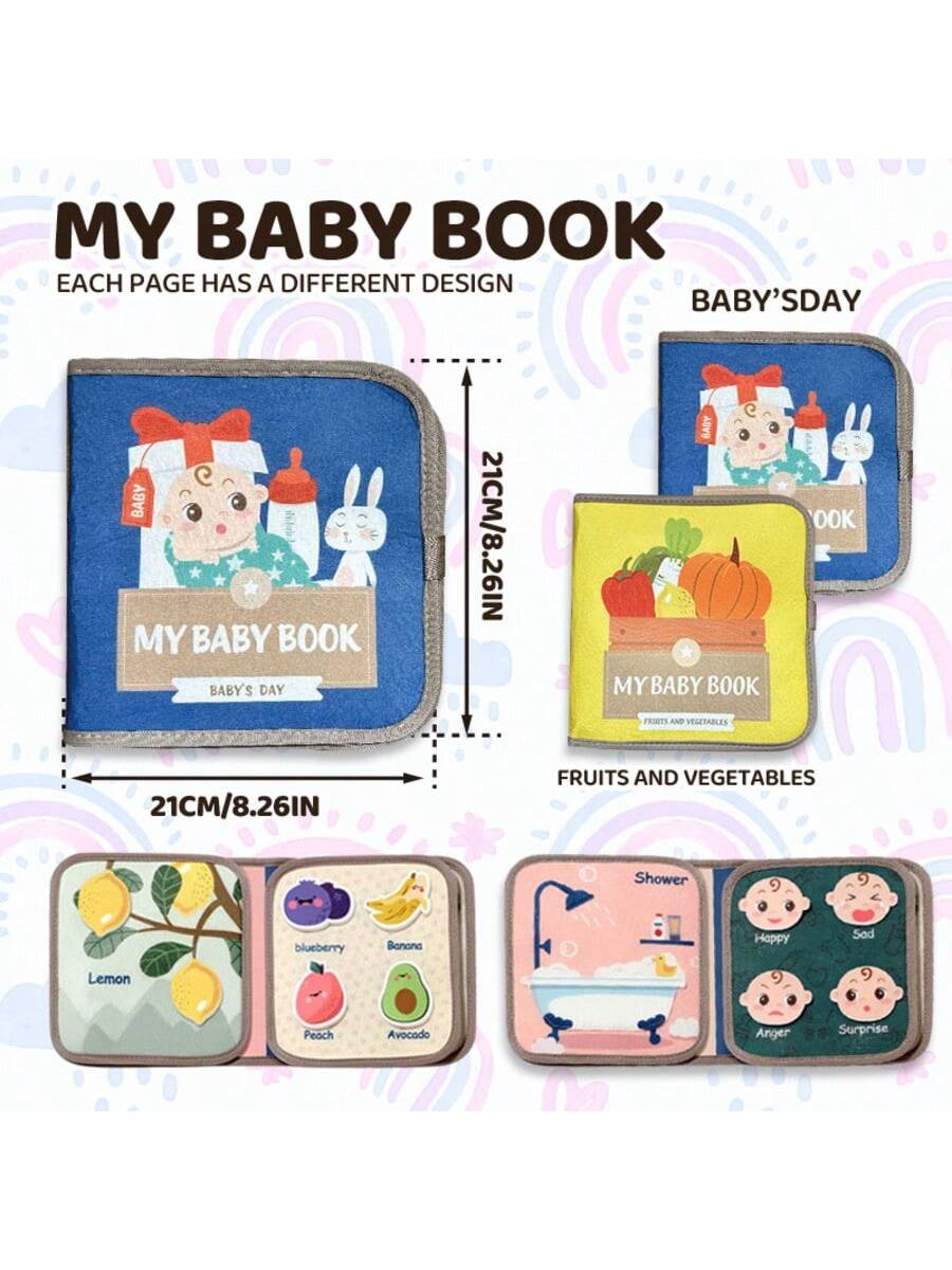 Libro ocupado para bebé Montes - Kids Education Book reseña y precio