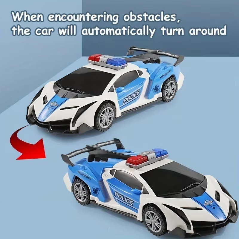 360 °   Coche de policía girat - Kids Education Phone reseña y precio