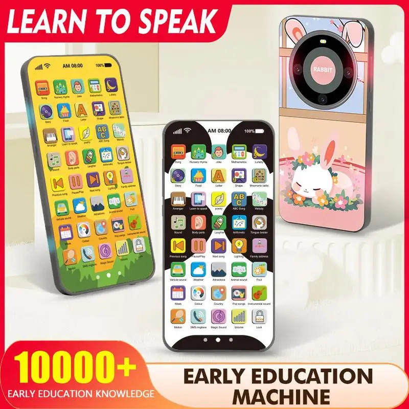 TOPMAYA-teléfono inteligente d - Kids Education Content reseña y precio
