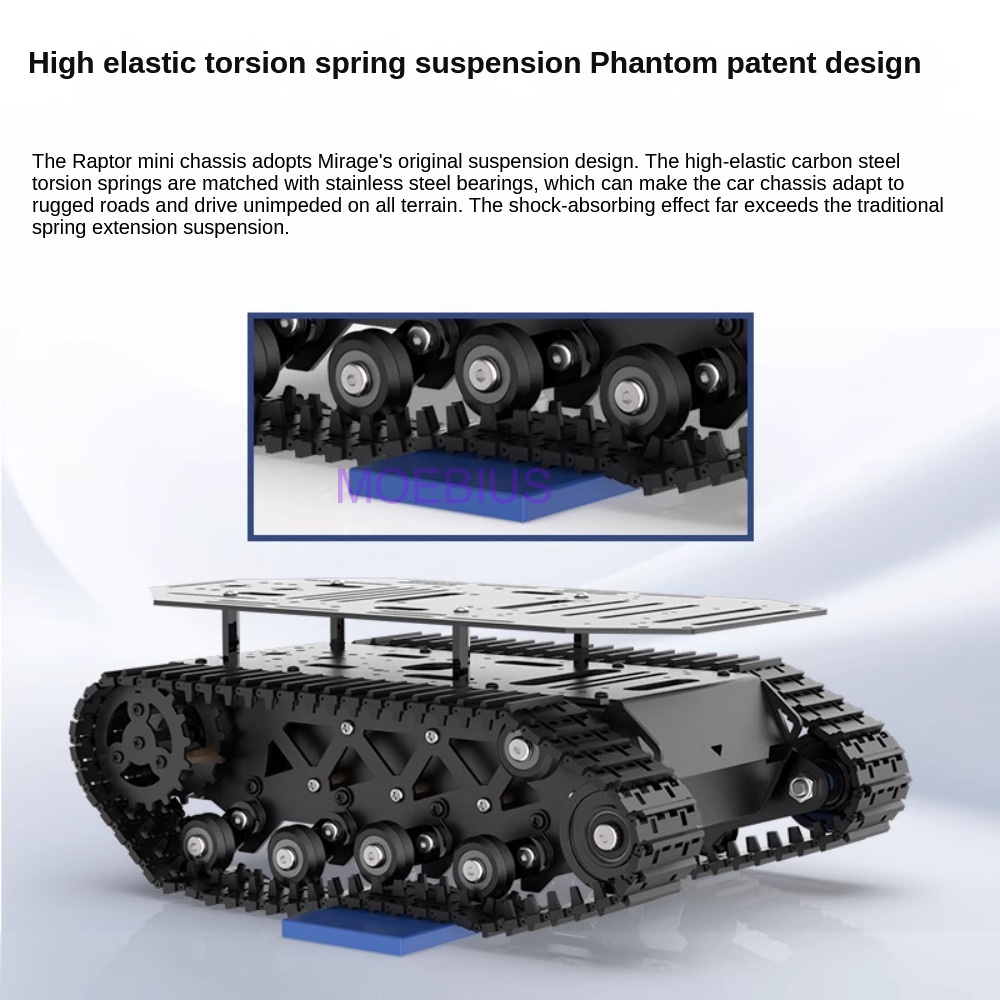 Chasis de tanque de absorción  - Coding Robot Toy reseña y precio