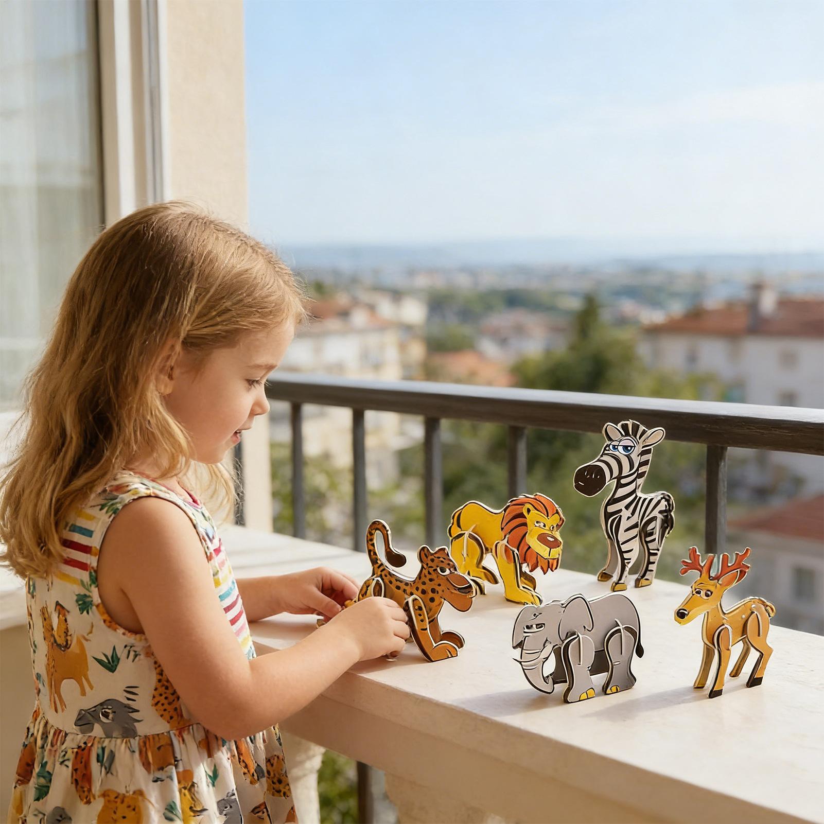 Rompecabezas 3D para niños, 7  - Kids Education Activities reseña y precio