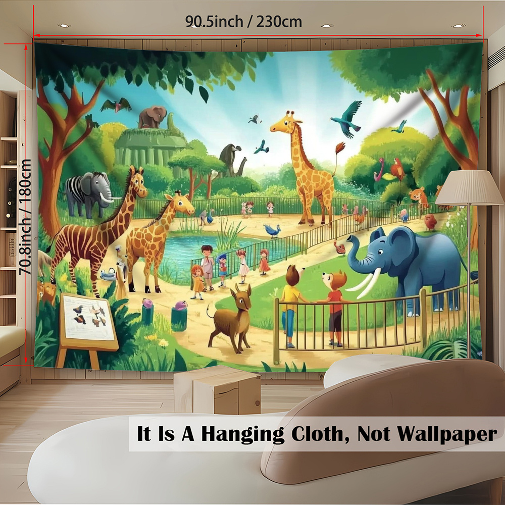 Tapiz de Pared Educativo con D - Background For Kids Education reseña y precio